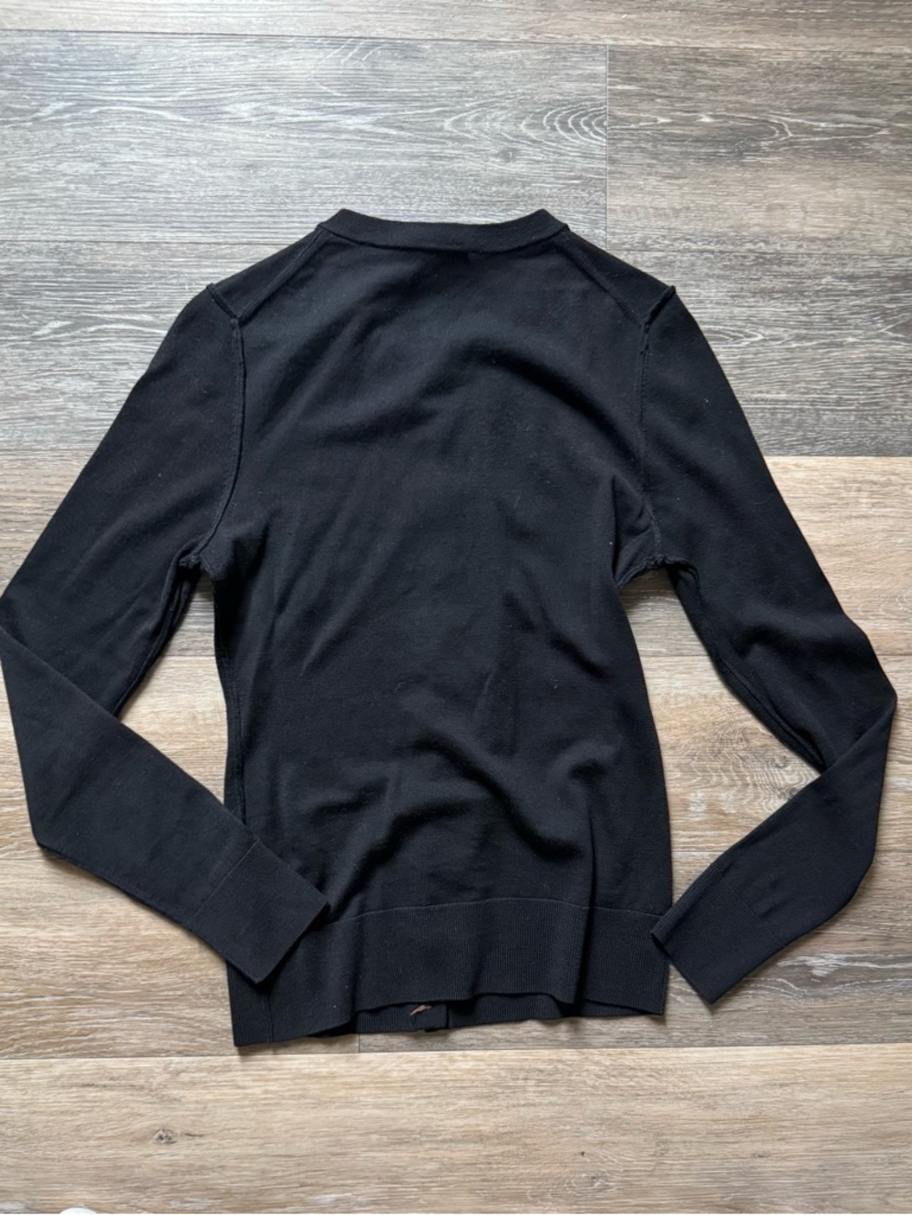 Dolce & Gabbana Staff Black Women's Button-Front Cardigan sz 40 - Picture 4 of 4